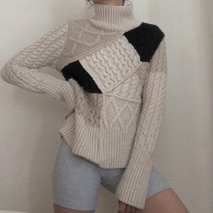 ZARA Turtleneck Knit Sweater